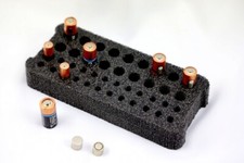 Precut 42 AA AAA N cr123 cr2 cell battery foam fit your Pelican Ruck 20 R20 case
