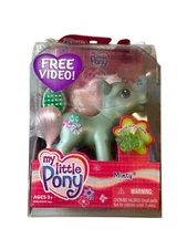 My Little pony 2002 Hasbro Minty Free Video and Charm Promo MLP Sealed