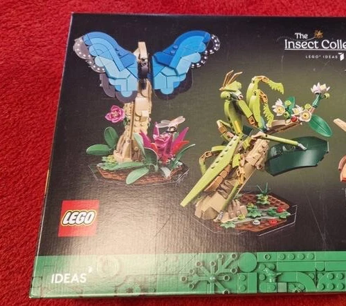 CONJUNTO COLEÇÃO INSETOS LEGO 21342 ideias louva-a-deus besouro insetos borboleta - Imagem 3 de 4