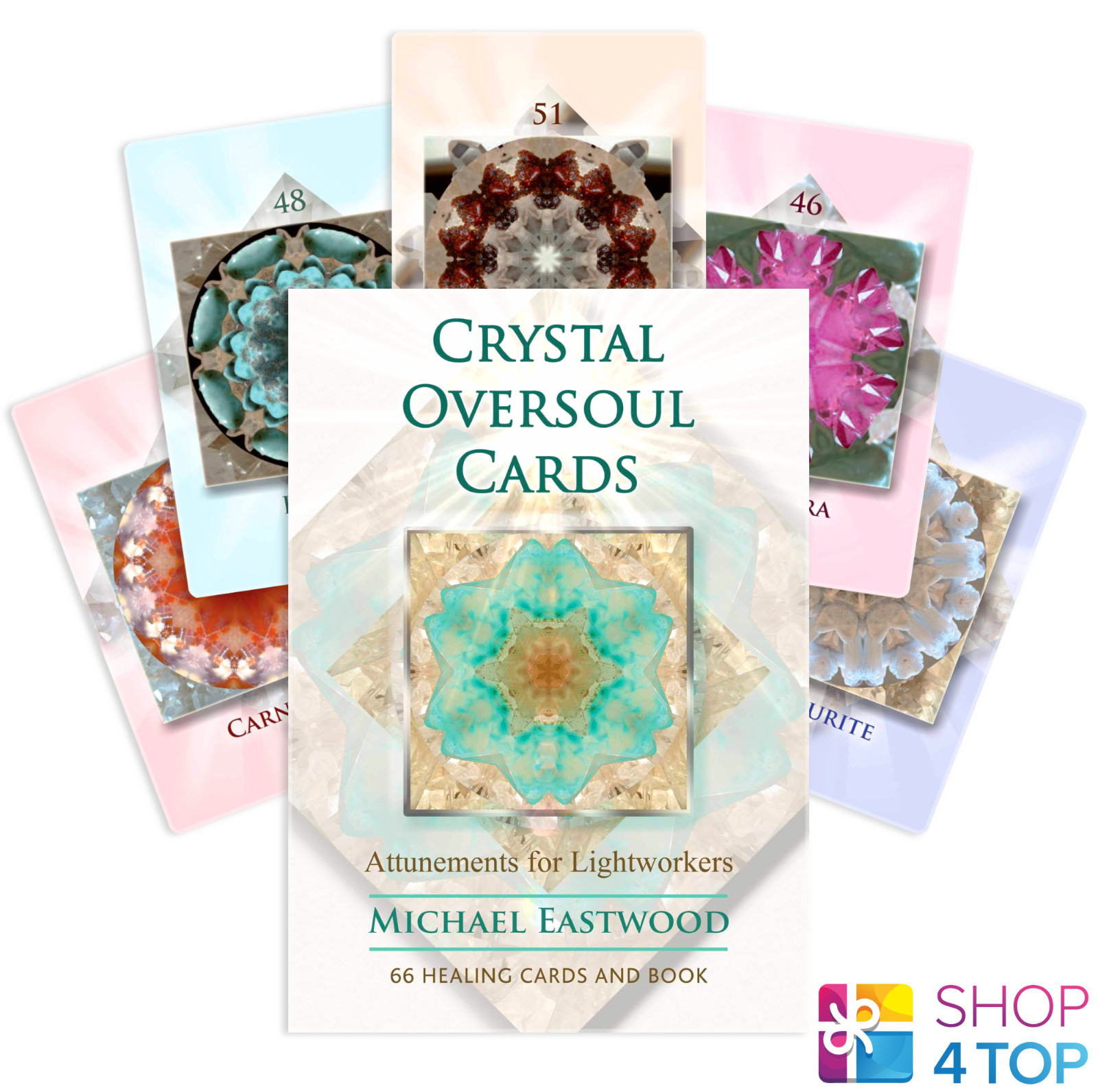 Crystal Oversoul Karten Deck Und Buch Findhorn Esoterisch Affirmation