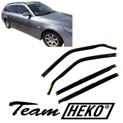 Windabweiser HEKO Passend Für Bmw 5 Series E61 2004-2010 5-Türer Kombi 4-Tlg