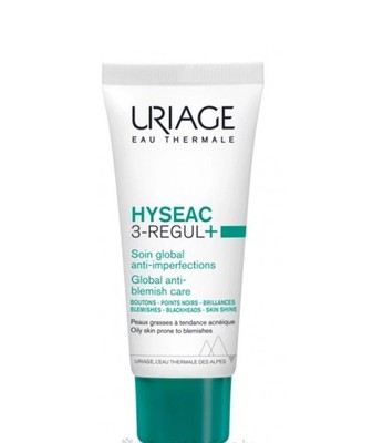URIAGE Hyseac 3-REGUL+ Cream, Global anti blemish care 40 ml