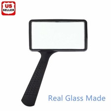 Handheld Rectangular 3X Magnifier Magnifying Glass Loupe For Reading Jewelry US