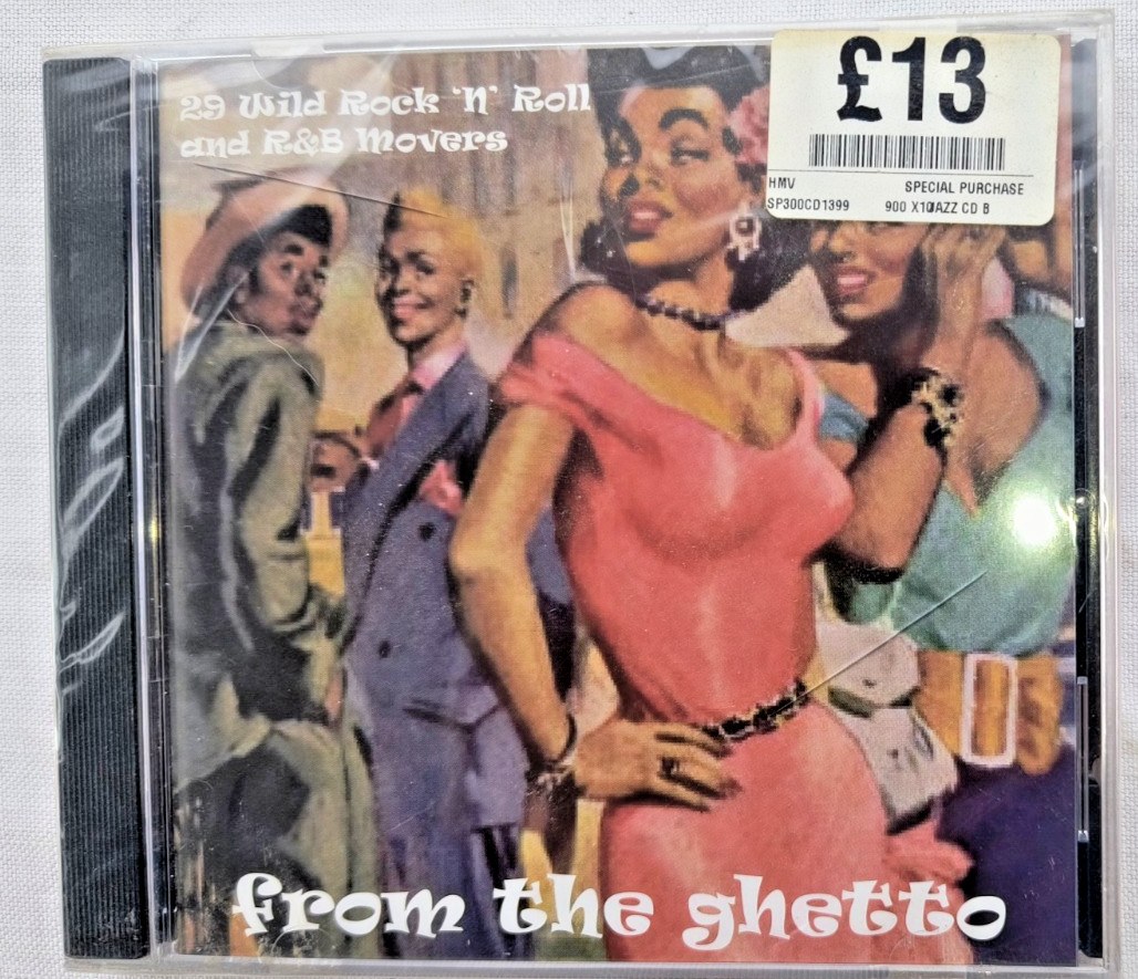 FROM THE GHETTO - 20 WILD ROCK 'N' ROLL MOVERS VEE-TONE  JACKIE WILSON LARKS