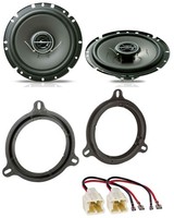 Pioneer 170Watt 2-Wege 16,5Cm Lautsprecher FüR Nissan Note Qashqai FronttüR Auto