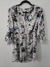 Loft Women's Floral Lightweight Dress Sz Small Business Or Casual