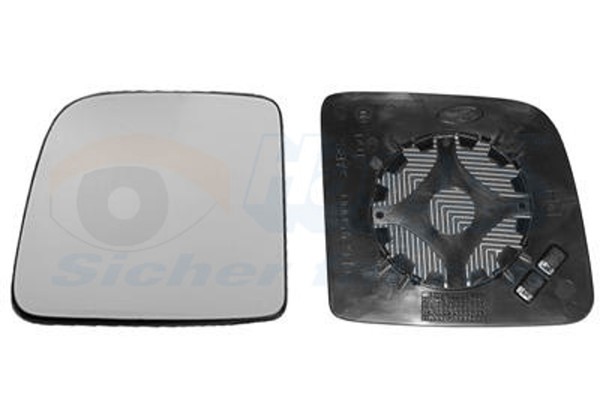 Spiegelglas AußEnspiegel Hagus VAN Wezel 1884838 FüR Ford Transit Connect Konvex-image
