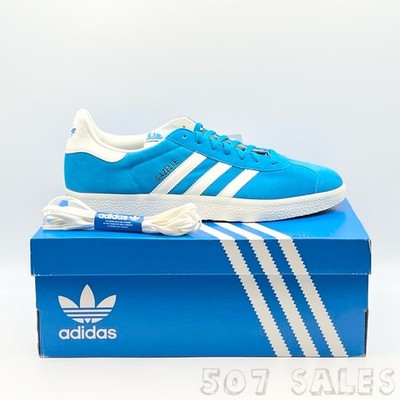 9M / 10W - [NEW] Men\'s adidas Gazelle Shoes \'Bold Aqua Blue\' GY7337 adidas Gazelle  main image 3