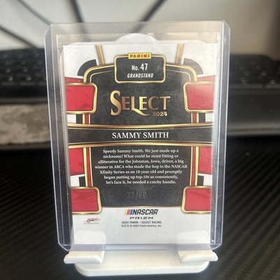 2024 Panini Select - Grandstand Sammy Smith #47 White Prizm /99