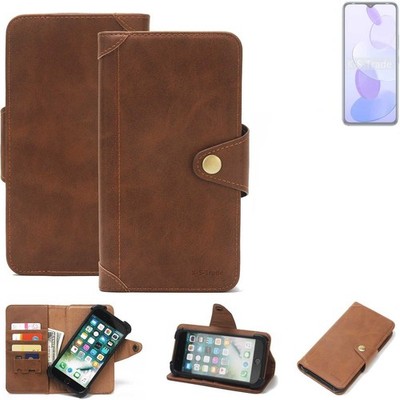 Schutz Hülle für Infinix Smart 6 Plus X6511G Wallet Case Handyhülle Tasche Br
