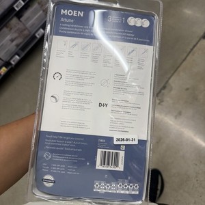 Moen Attune Chrome 2-Head Combo Shower Head 8-Spray w/ Hose 218C0