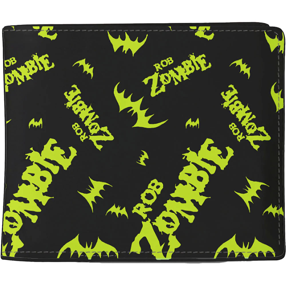 Rob Zombie Wallet: Bats OFFICIAL NEW