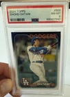 3-Card SHOHEI OHTANI LOT WITH A PSA 8 2024 TOPPS BASEBALL CARD!!