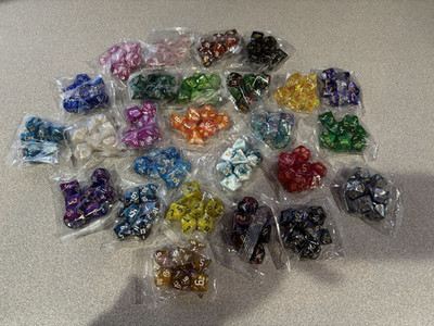 Dice - Multiple Sets - 25 Sets of Dice Pictured - You Get Them All