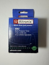 Altronix 6062 Multi-Purpose Timer Module 12/24VDC