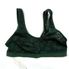 New Aerie Smoothez Green Lace Bralette Unlined Size Small