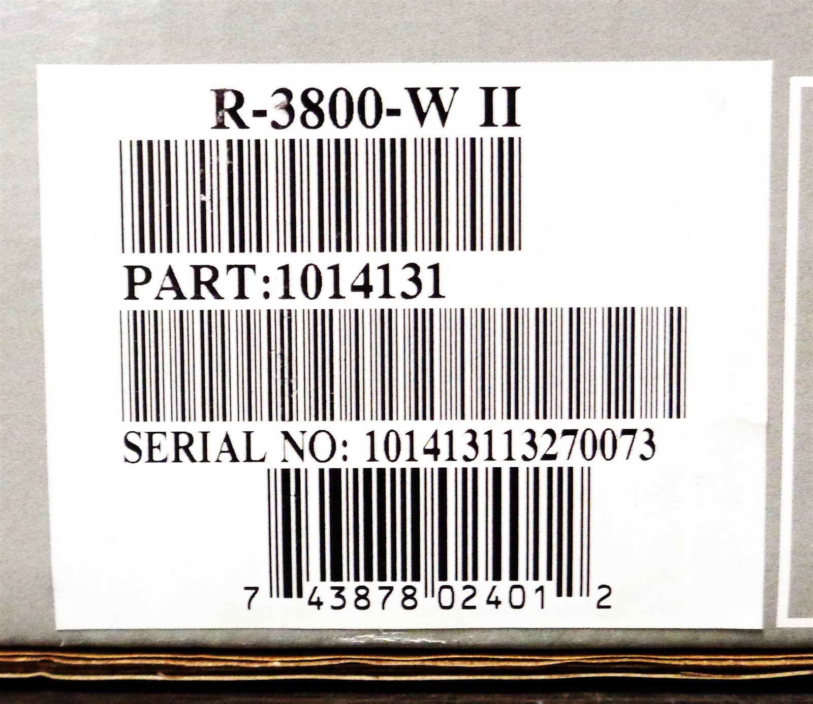 Klipsch R-3800-W II In-Wall Speaker ~ White, New in Box.