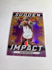 2023-24 Topps Chrome - Sudden Impact Cam Whitmore #SI-10 Pink Refractor (RC)