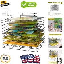 Art Drying Rack for Classroom Paint Drying Rack Small Art Drying Rack Wall Ar...