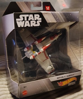 Hot Wheels Star Wars Starships Select Republic Gunship