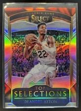 2018-19 Panini Select Deandre Ayton Top Selections Silver /99 Phoenix Suns #6 RC