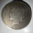 1923 Peace Dollar $1 Silver Coin 0.900 Fine Philadelphia No Mint Mark