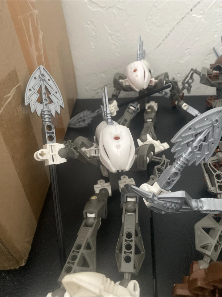 Lego Bionicle Rahkshi conjunto completo de 12 com lote Kraata Lerahk Pahrak - Imagem 3 de 4