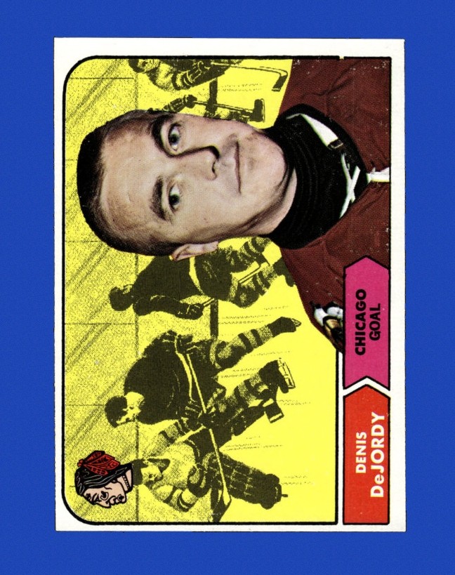 1968-69 Topps Set-Break # 12 Denis Dejordy NR-MINT *GMCARDS*