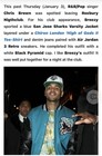DeLong San Jose Sharks Varsity Wool Jacket Blue Black NHL worn by Chris Brown — photo 3