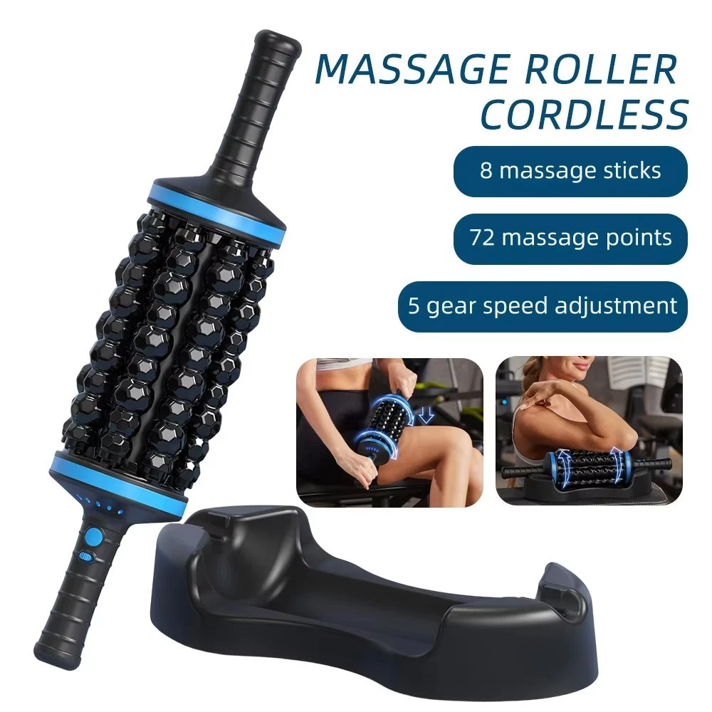 Electric Vibrating 4-Speed Foam Muscle Roller Tissue Massage 30cm / 12"
Opens in a new window or tab