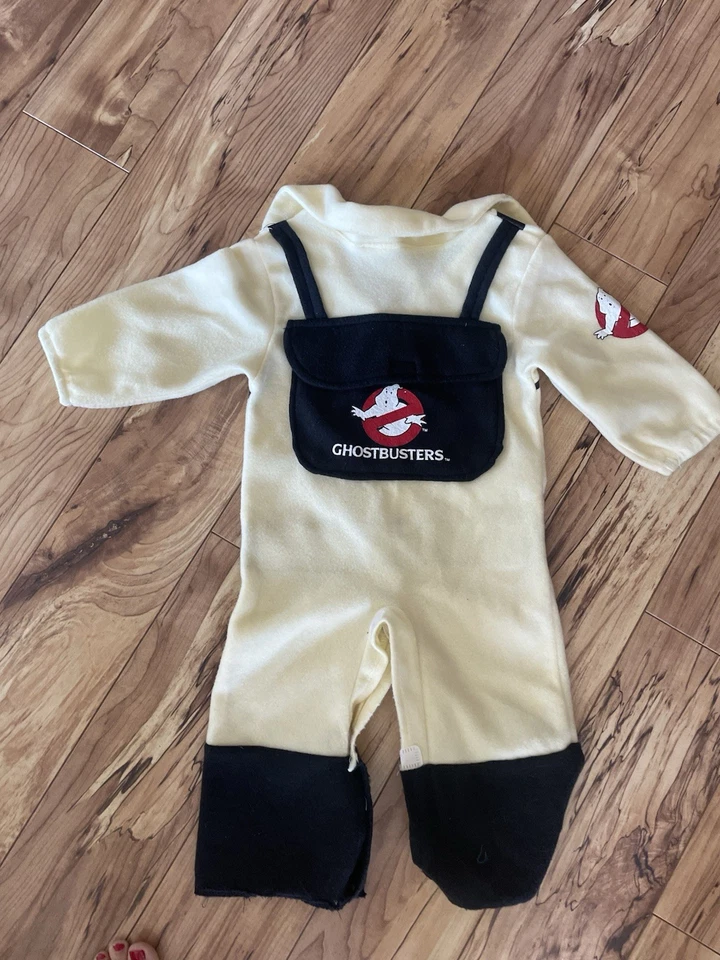 Disfraz de Cazafantasmas de Rubie para Niño Pequeño Mono Amarillo Manga Larga Conjunto Foto 2 de 4