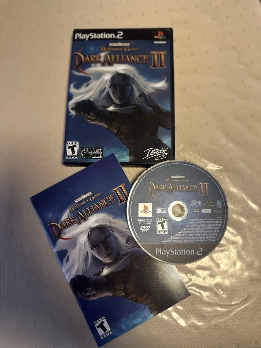 Baldur's Gate: Dark Alliance II sous blister - PS2 - Jeu Occasion Pas Cher