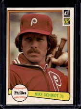 1982 Donruss Mike Schmidt #294 Phillies