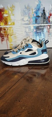 Nike Air Max 270 React Shoes Mens Size 10 Blue Colorblock Sneakers CT1264-104