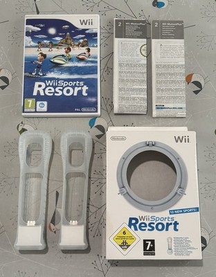 Nintendo Wii Sports Resort BIG BOX mit 2 x offiziellen Motion Plus Adaptern GETESTET