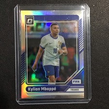 2024-25 Panini Donruss Optic Silver Prizm Kylian Mbappe #100