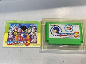 Famicom Software Model Number Rockman 3 Capcom FED98