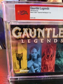 Brand New Sealed PSA 9.8 A++ Graded Nintendo 64 N64 Gauntlet Legends NOT CGC VGA