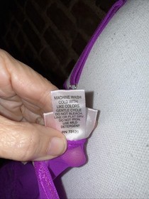 Frederick&rsquo;s Of Hollywood Purple Lace bustier Size M Lingerie Sexy Burlesque
