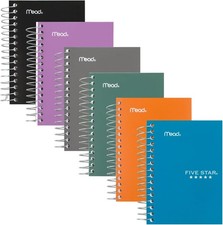 Five Star Fat Lil Wirebound Notebook, 200 Sheets, College Ruled