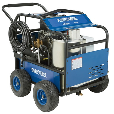 #ad Powerhorse Gas Hot Water Pressure Washer with Diesel Heater 4000 PSI 4 GPM $2999.99