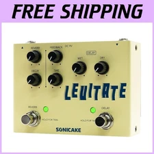 Dual Effects Guitar Pedal: Delay Reverb Combo