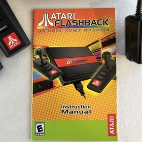 Atari Flashback Mini 7800 Console w/ 2 Controllers & Power Cables Manual  Tested
