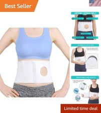 Medical Ostomy Belt Ostomy Hernia Support Belt Abdominal Binder Brace Abdomen...