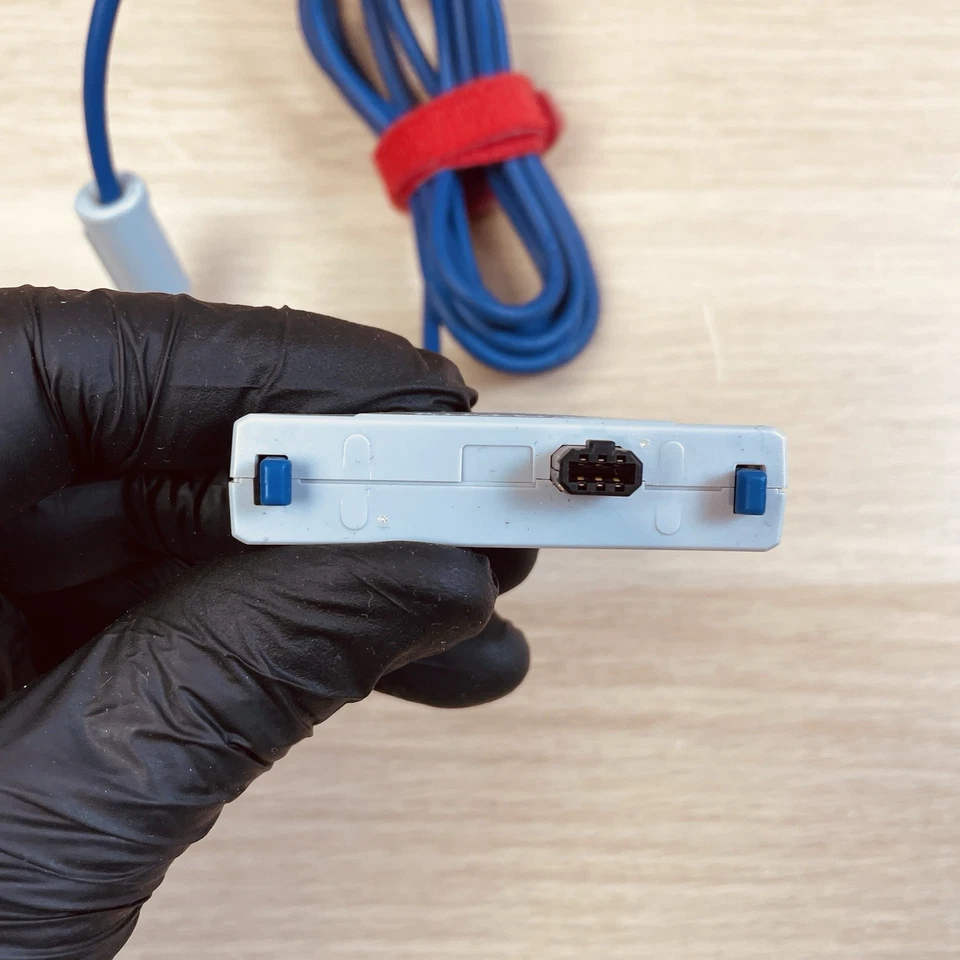 Game Boy Advance Link Cable Cavo per Collegamento Gamecube Gba Originale - Immagine 3 di 4