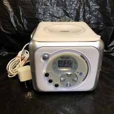 Jensen CD-555 Bluetooth Portable Music System - CD Player FM Radio White 2017