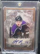 2007-08 Upper Deck Artifacts #AF-DU Dustin Brown Auto-Facts