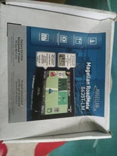 Magellan Roadmate 5635T-LM GPS Navigation Unit, Black 3D Landmarks NIB
