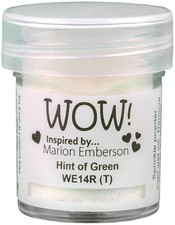 WOW Embossing Powder 15ml-Hint Of Green