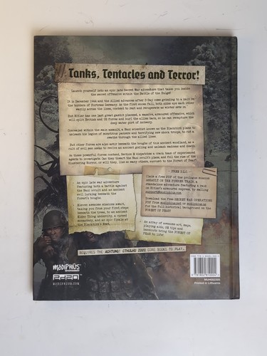 ACHTUNG! CTHILHU #7- Forest Of Fear RPG 2d20 -2020 Modiphius #MUH052305 - Picture 2 of 4